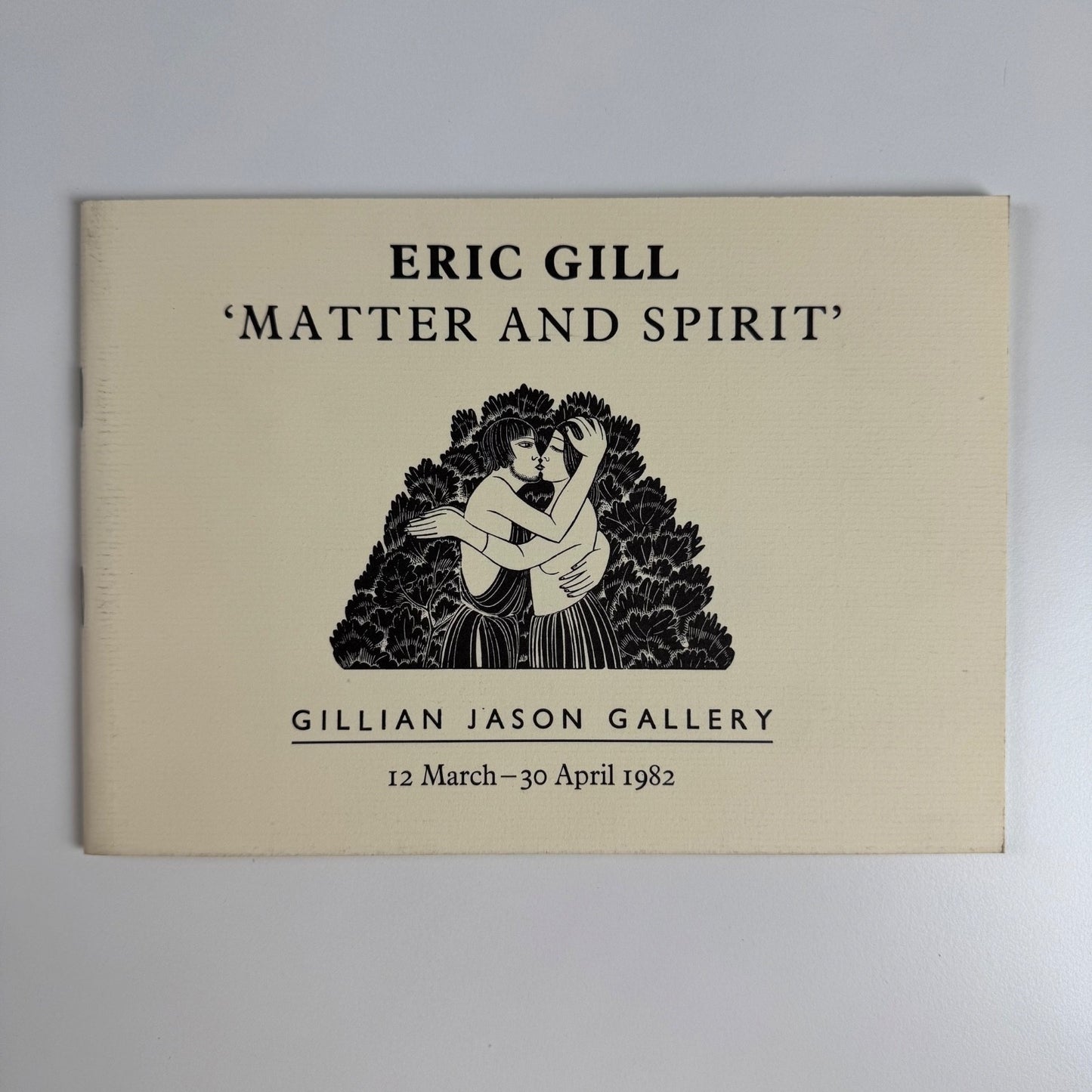 Eric Gill ‘Matter and Spirit’ | Gillian Jason Gallery, 1982