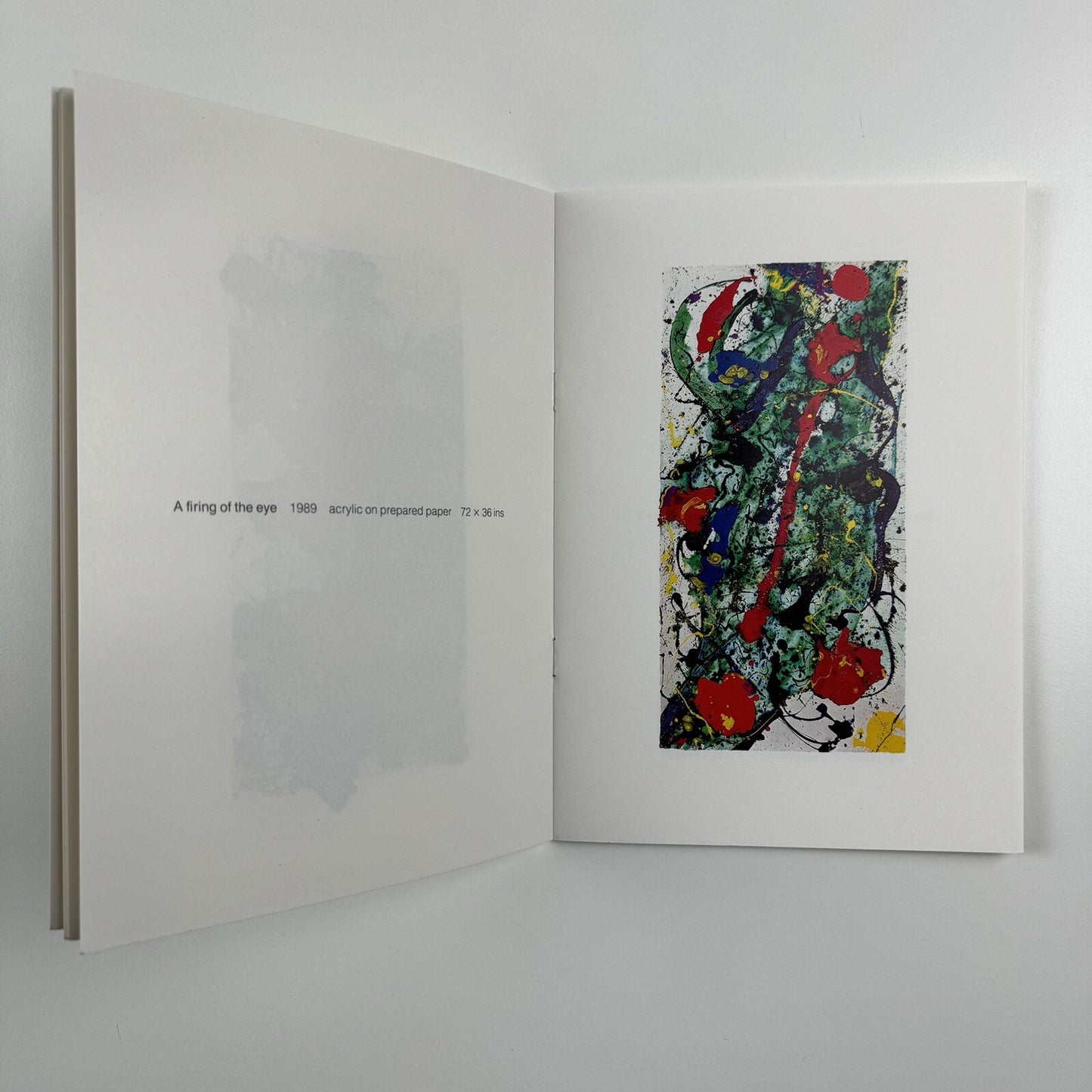 Sam Francis. Paintings | Knoedler Gallery London | Nov-Dec 1989 catalogue
