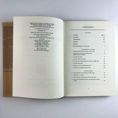 Stanley Morison, Selected Essays on Letter-forms in Manuscript and Print by Stanley Morison | Vols I & II | Ed. David McKitterick