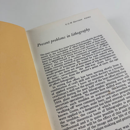 Lithography in 1960. Proceedings of the PATRA Offset-Litho Conference. Harrogate, February 1960