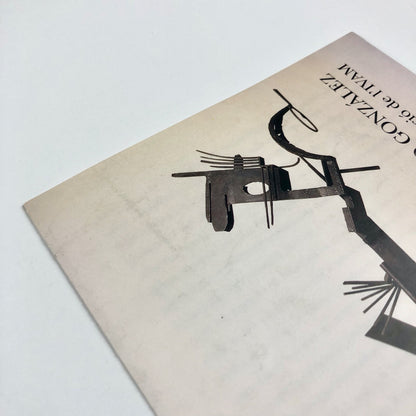 Julio González – La Col.lecció de l'IVAM Centre | Julio Gonzalez leaflet, 1985