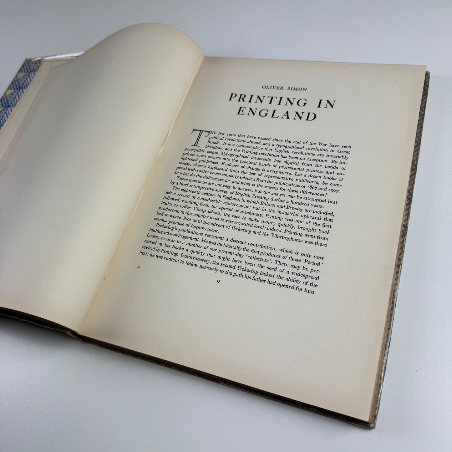 Printing of To-day by Oliver Simon & Julius Rodenberg Peter Davies, 1928