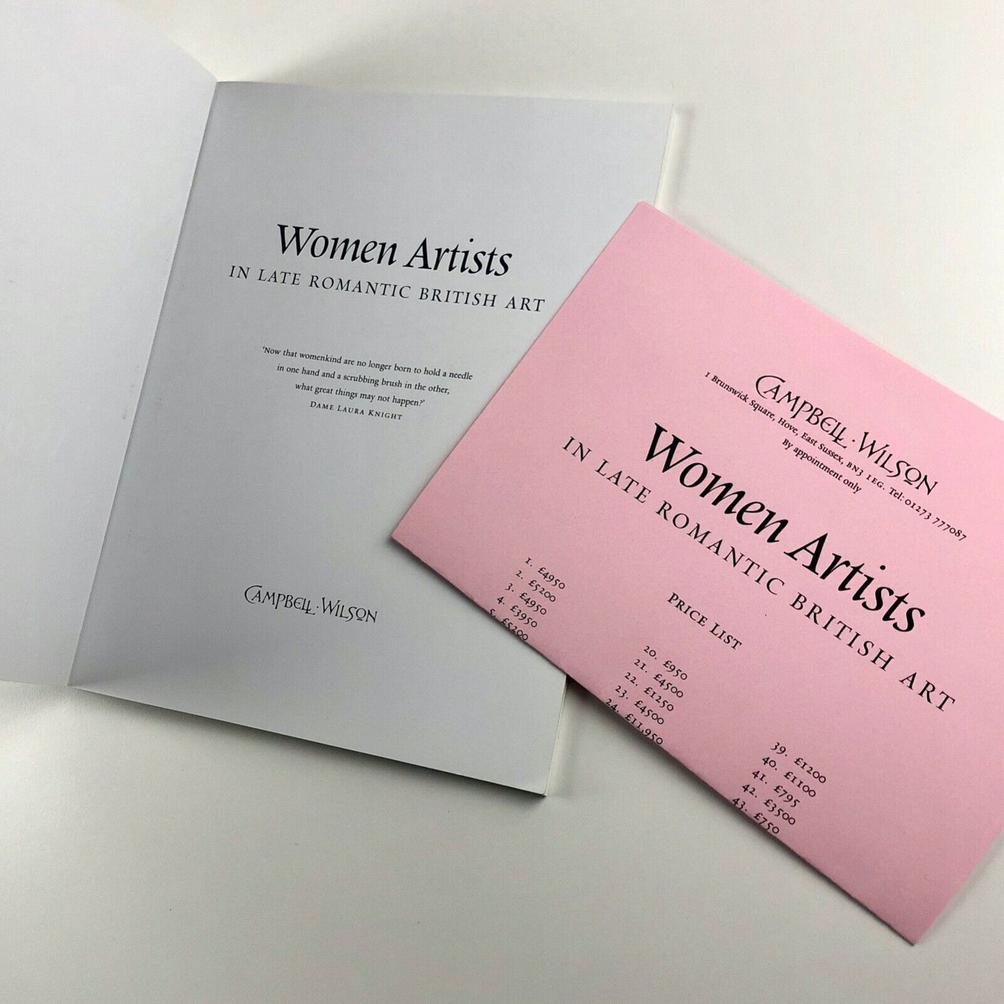 Women Artists in Late Romantic British Art | Campbell Wilson catalogue, 2005