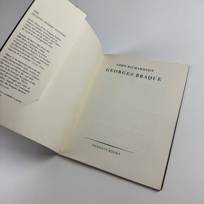 Georges Braque by John Richardson | The Penguin Modern Painters, 1959