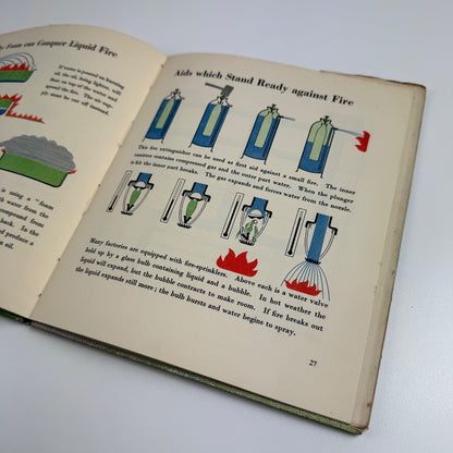 Fire! A Parrish Colour Book for Children by Marie Neurath. Max Parrish, London, 1950 Isotype Institute