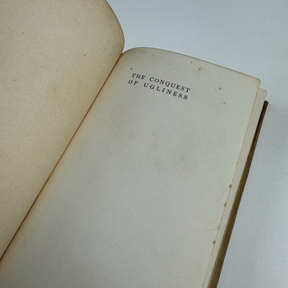 The Conquest of Ugliness by John De la Valette | Methuen, 1935