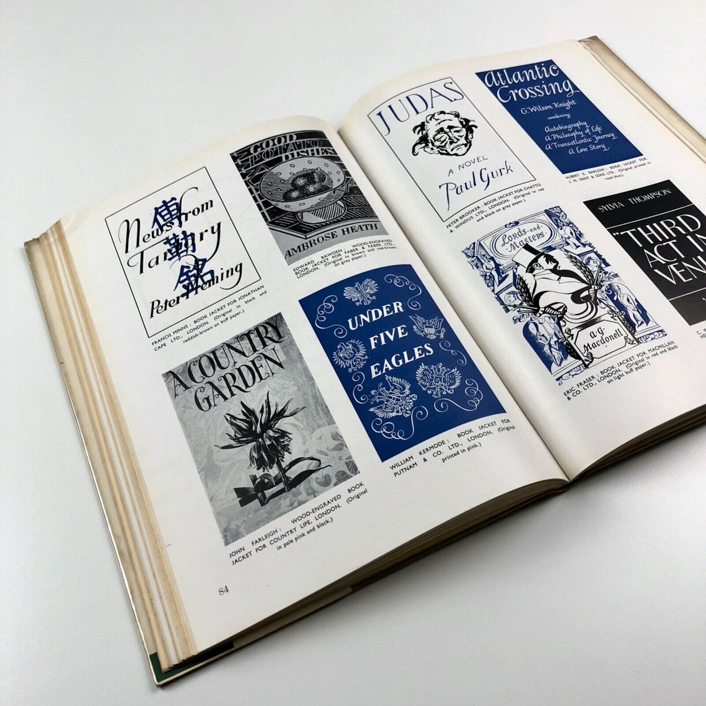 Lettering of today, The Studio | Edited by C.G. Holme | Cover design by Ashley Havinden, 1941