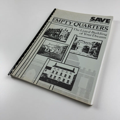 Save Britain's Heritage Empty Quarters | The Listed Building of Your Dreams 1989