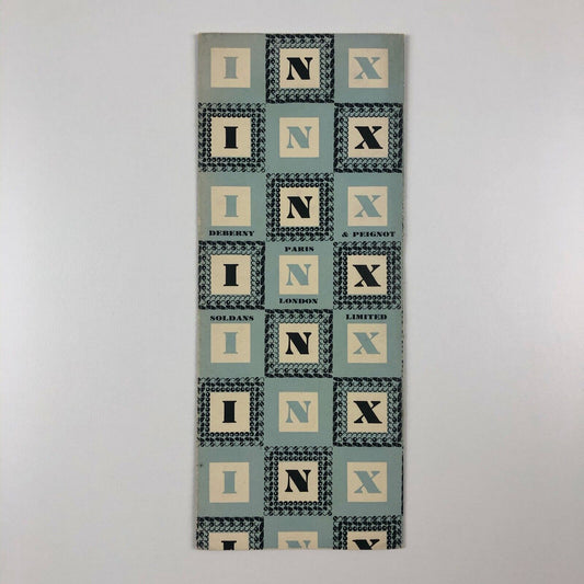 Deberny & Peignot ‘SPHINX’ type specimen leaflet for Soldans Limited c.1925?