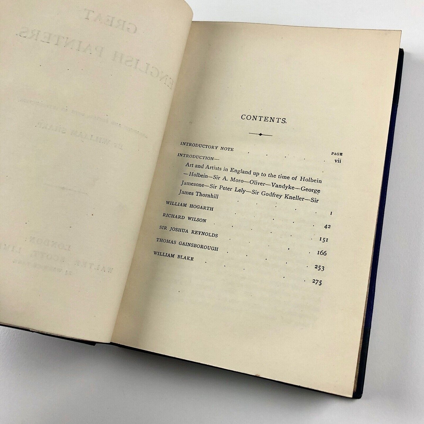 Great English Painters by William Sharp | Walter Scott Press | Undated, late 19th century?