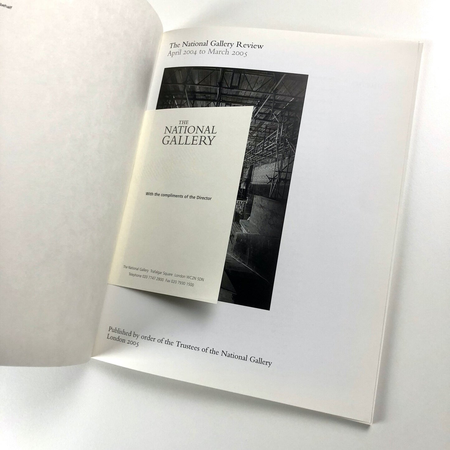 The National Gallery Review, April 2004 – March 2005