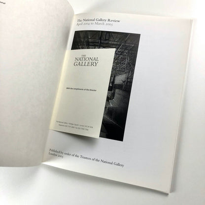 The National Gallery Review, April 2004 – March 2005