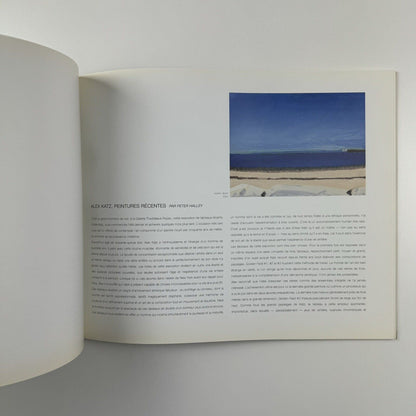 Alex Katz. Beachscenes and landscapes | Galerie Thaddaeus Ropac, 2002