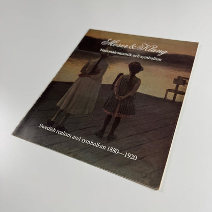 Leaflet Nationalromantik och symbolism | Swedish realism and symbolism 1880-1920 | Moser & Klang, Stockholm, 1983