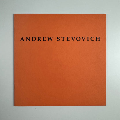 Andrew Stevovich. Recent Works | Adelson Galleries, New York, 1992