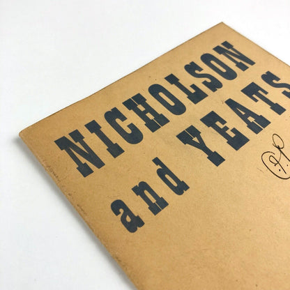 Exhibition of Paintings by Sir William Nicholson and Jack B. Yeats | National Gallery, 1942 | introduction Sir Kenneth Clark