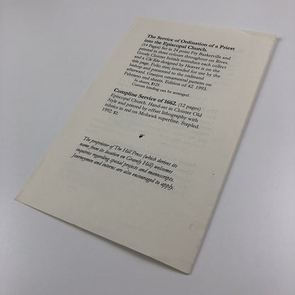 Books from The Hill Press, Baltimore as of July 2001 | Stephen Heaver