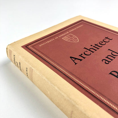 Architect and Patron by Frank Jenkins | University of Durham Publications | Oxford University Press, 1961