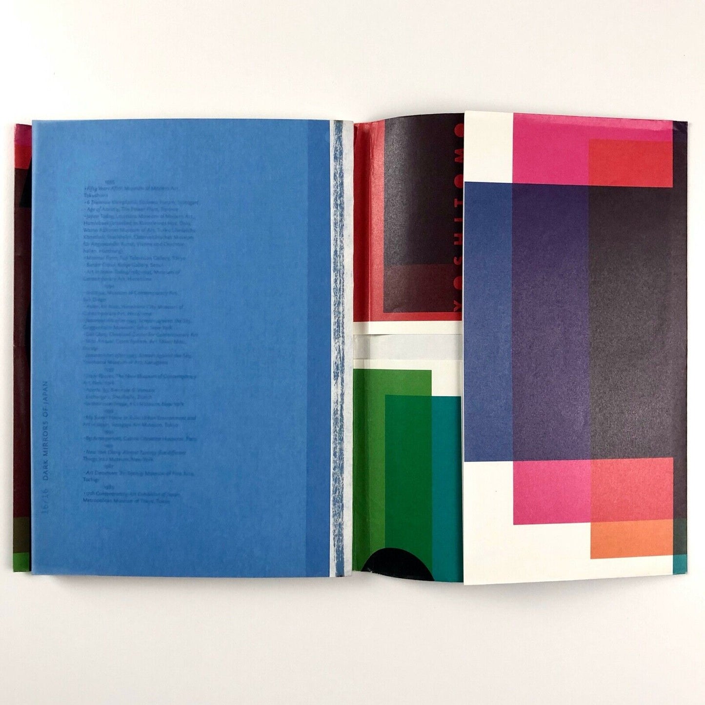 Dark Mirrors of Japan by Yoshitomo Nara | Exhibition catalogue, De Appel Museum Amsterdam. Ed. Edna van Duyn, 2000