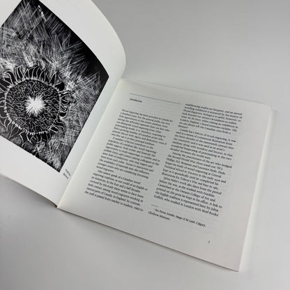 The White Line. Wood Engraving in Canada since 1945 by G. Brender à Brandis and Danuta Kamocki | The Porcupine's Quill 1990 | Includes the printed supplement Wood-Engraving - an Outline of the Method of Working