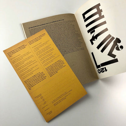 H. N. Werkman 1882–1945 | Stedelijk Museum exhibition catalogue, 1962