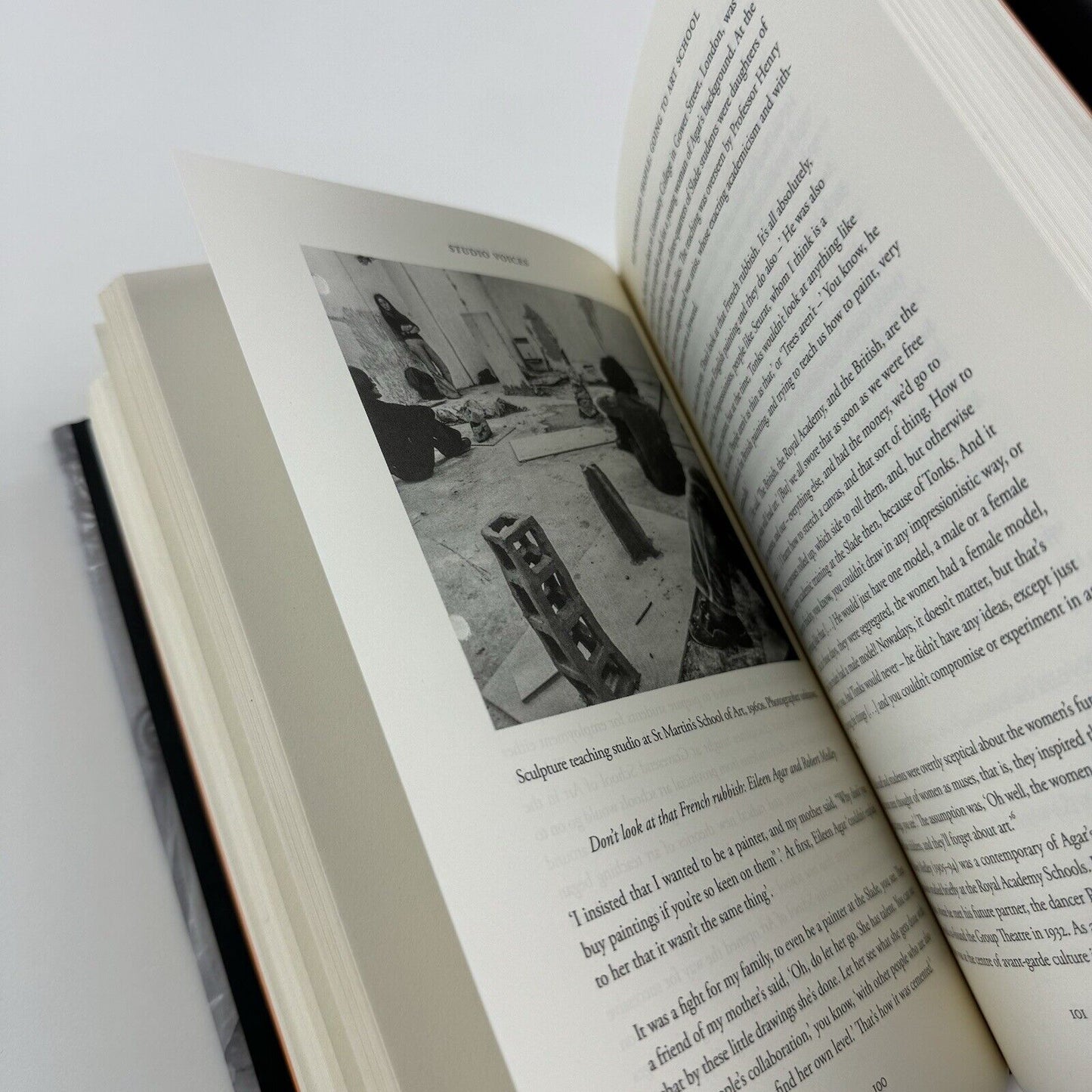 Studio Voices. Art and life in 20th-century Britain by Michael Bird | Lund Humphries and British Library, 2018