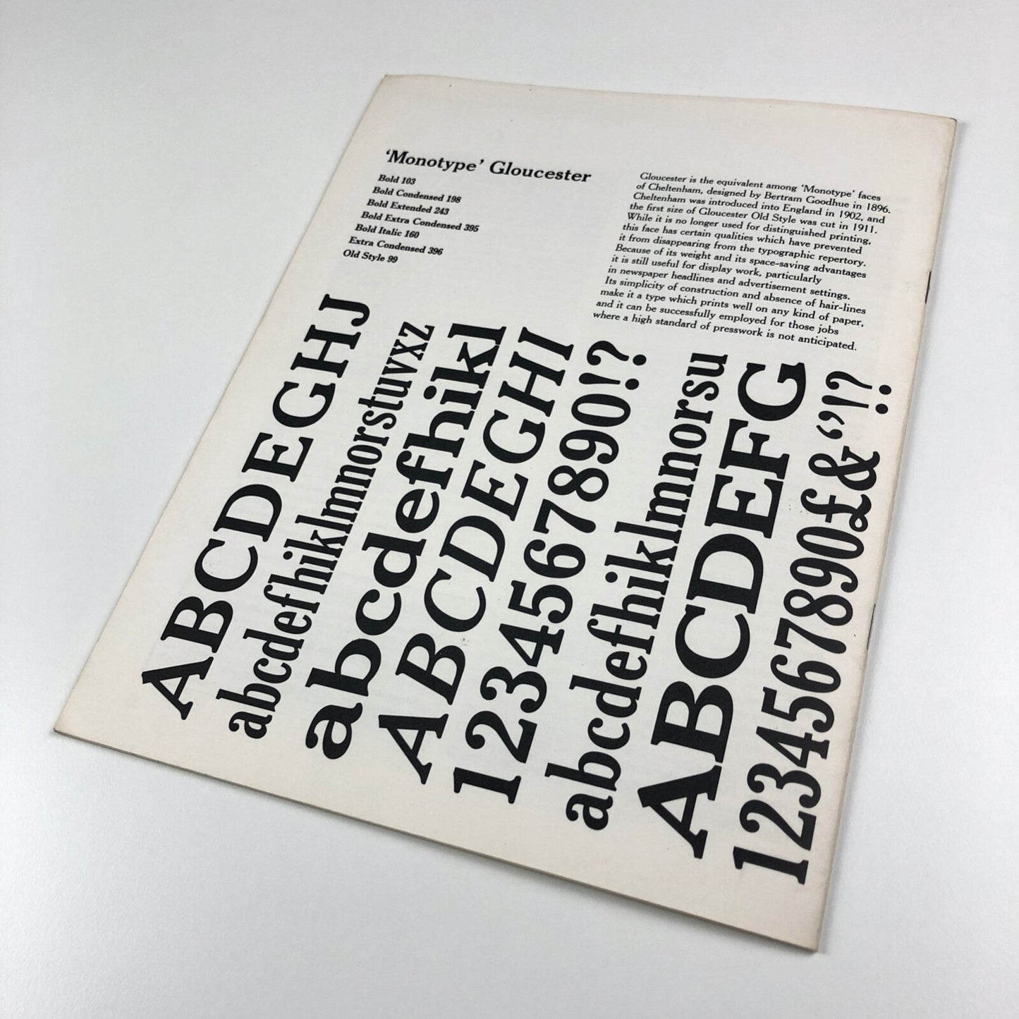 Monotype Newsletter 80 December 1966 | Includes filmsetting, Univers