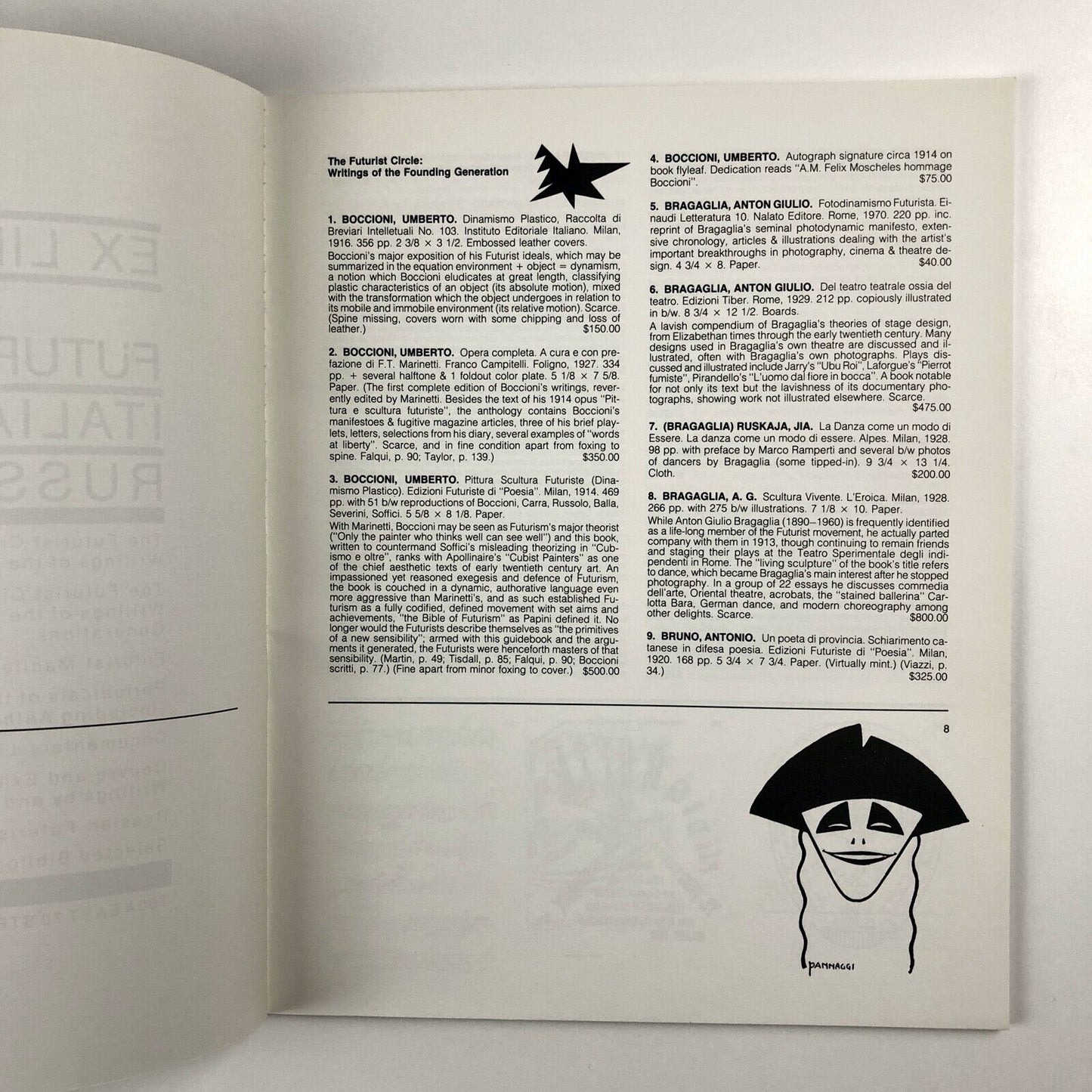 Ex-libris Futurism: Italian & Russian, 14 Ex-Libris, New York, 1985 | Sale catalogue