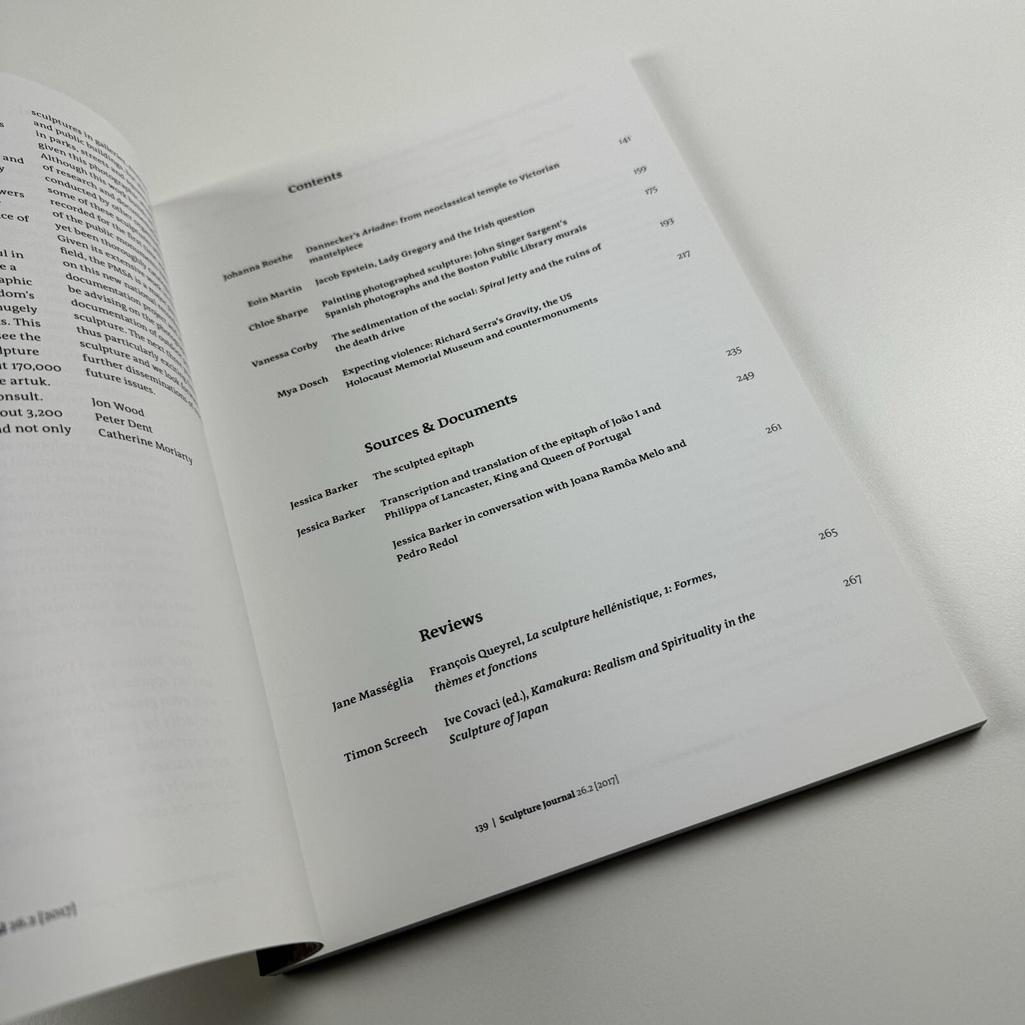 Sculpture Journal | Vol 26.2 2017 | Liverpool University Press and The Public Monuments and Sculpture Association