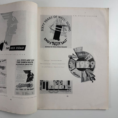 Gebrauchsgraphik International Advertising Art May 1929 Vol 6 no. 5 edited by Professor HK Frenzel