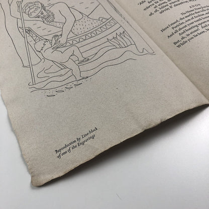 Prospectus: Greek Anthology | The Golden Cockerel Press, Lettice Sandford 1937