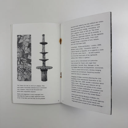 The Watts Towers Los Angeles Committee for Simon Rodia’s Towers, 1961