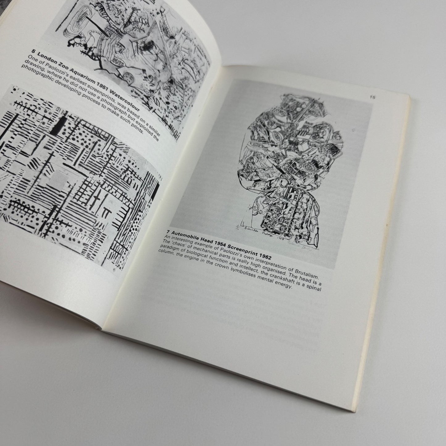 The complete prints of Eduardo Paolozzi. Prints, drawings, collages 1944-77 by Rosemary Miles, V&A, 1977