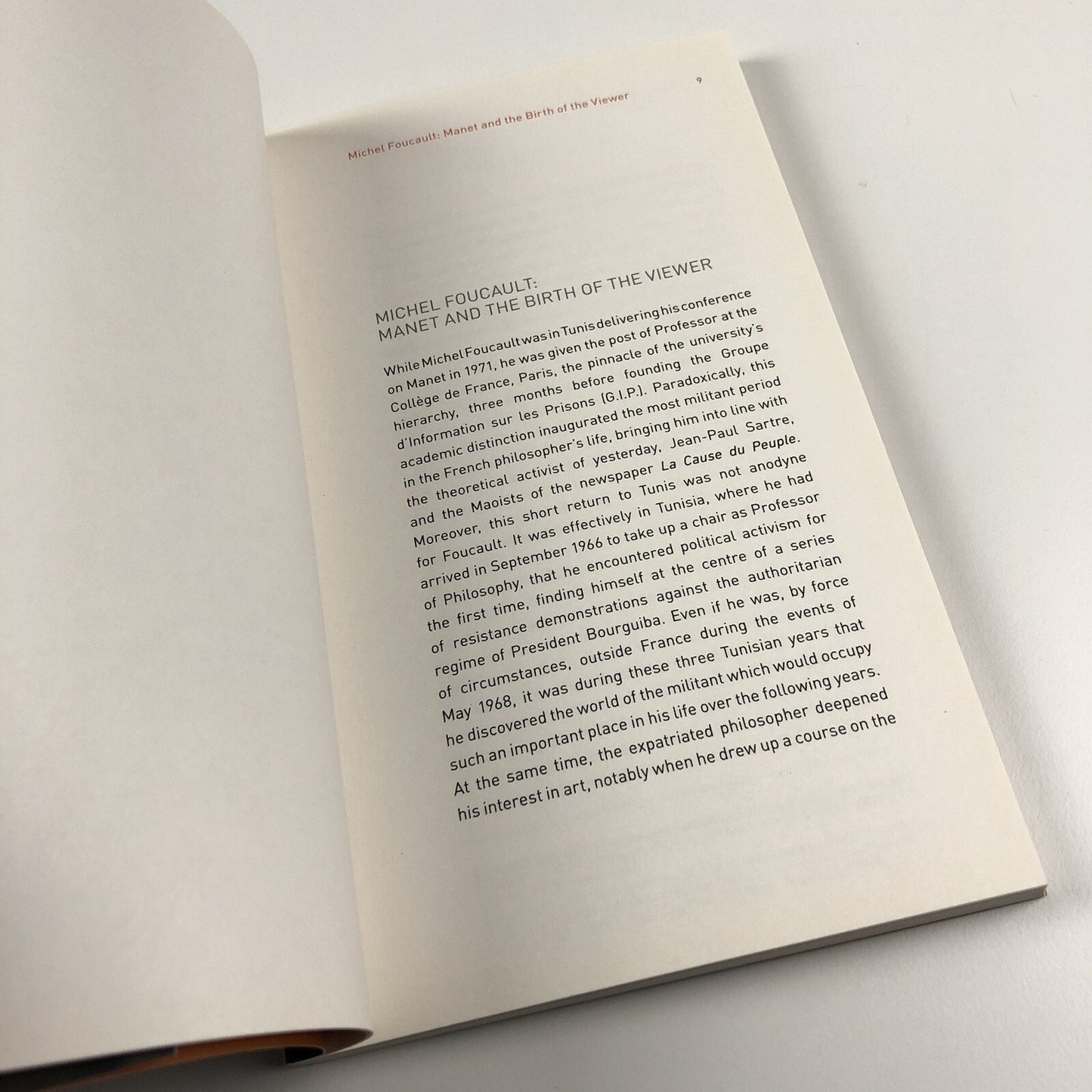Michel Foucault Manet and the Object of Painting | Introduction by Nicolas Bourriaud | Tate, 2013