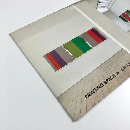 Malcolm Hughes: Painting Space / Gallery Space | Annely Juda Fine Art London, 1989 promotional card