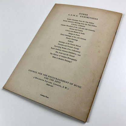 An exhibition of French Book Illustration 1985-1945 | Council for the Encouragement of Music and the Arts (CEMA), 1945