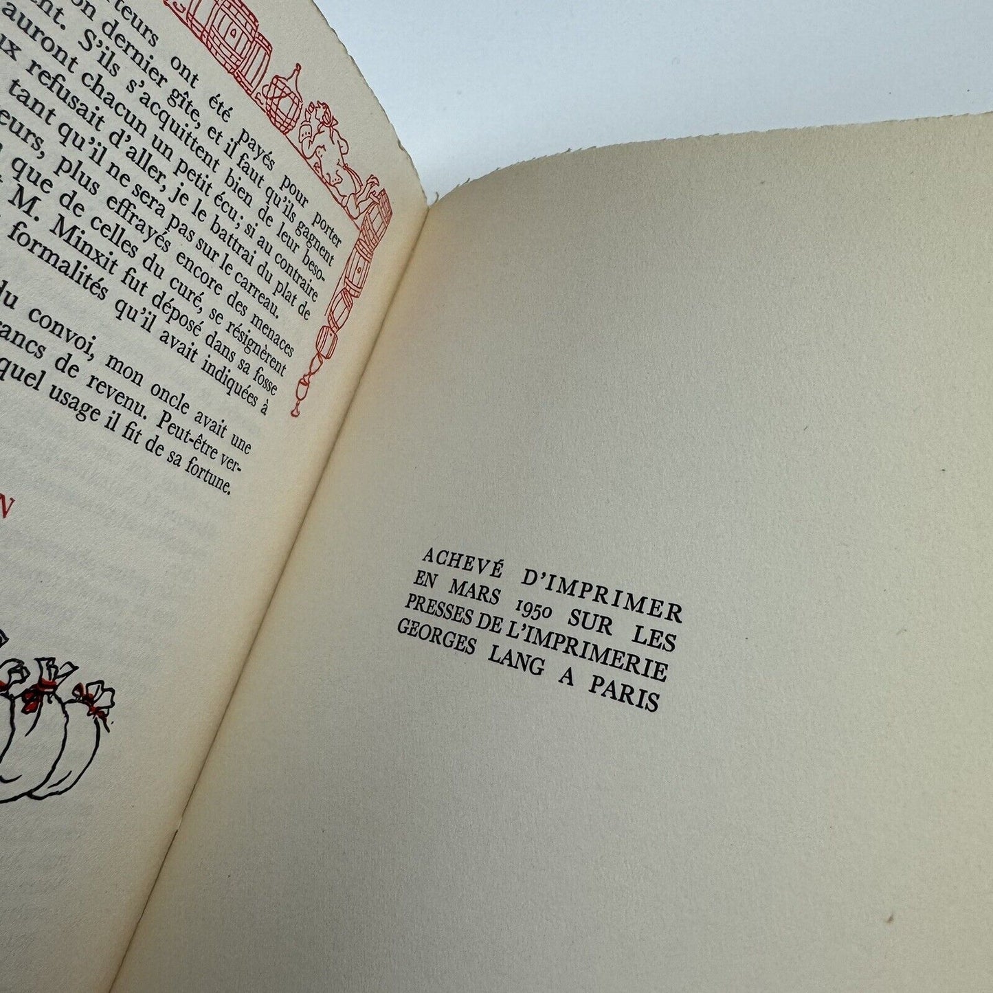 Mon Oncle Benjamin by Claude Tillier | Illustrations by Joseph Hemard | Editions Athena, Paris 1950