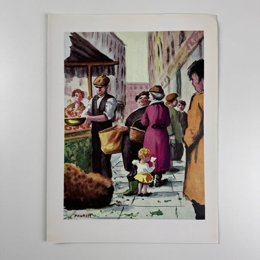 Promotional leaflet Culter Mills, Hunt, Barnard & Co | Art by Edward Patram 1959