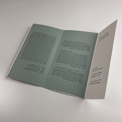 Editions Petropolis Michael Caine, Paris Artists Books in French and English 1989-2002 | Copy number 7/86 5 Nov 2005