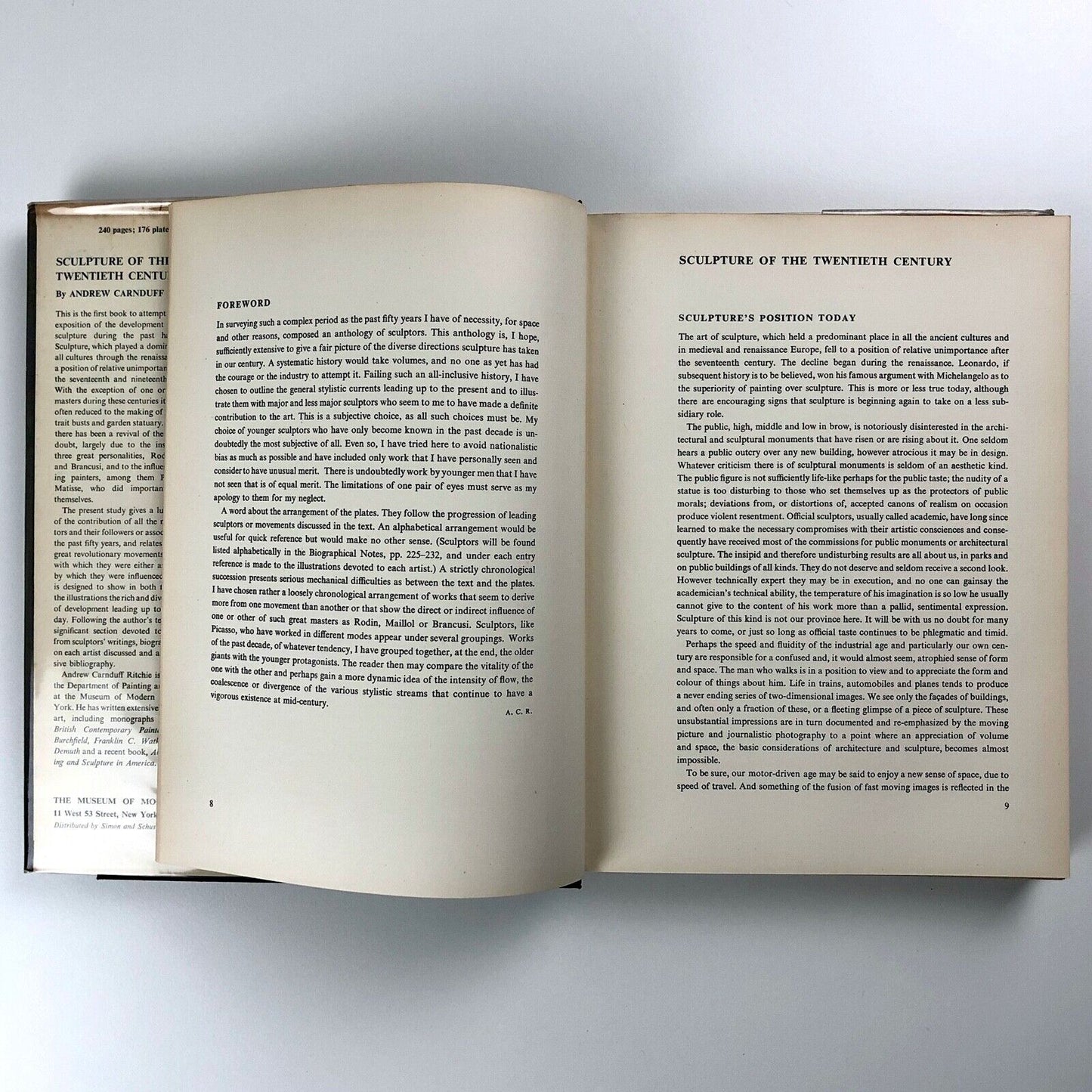 Sculpture of the Twentieth Century by Andrew Carnduff Ritchie | MOMA, 1952