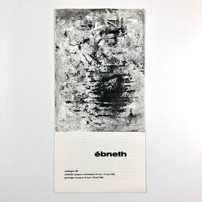 Ébneth | Stedelijk Museum Amsterdam catalogue | Cat. no. 307, 1962