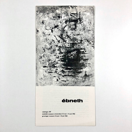 Ébneth | Stedelijk Museum Amsterdam catalogue | Cat. no. 307, 1962