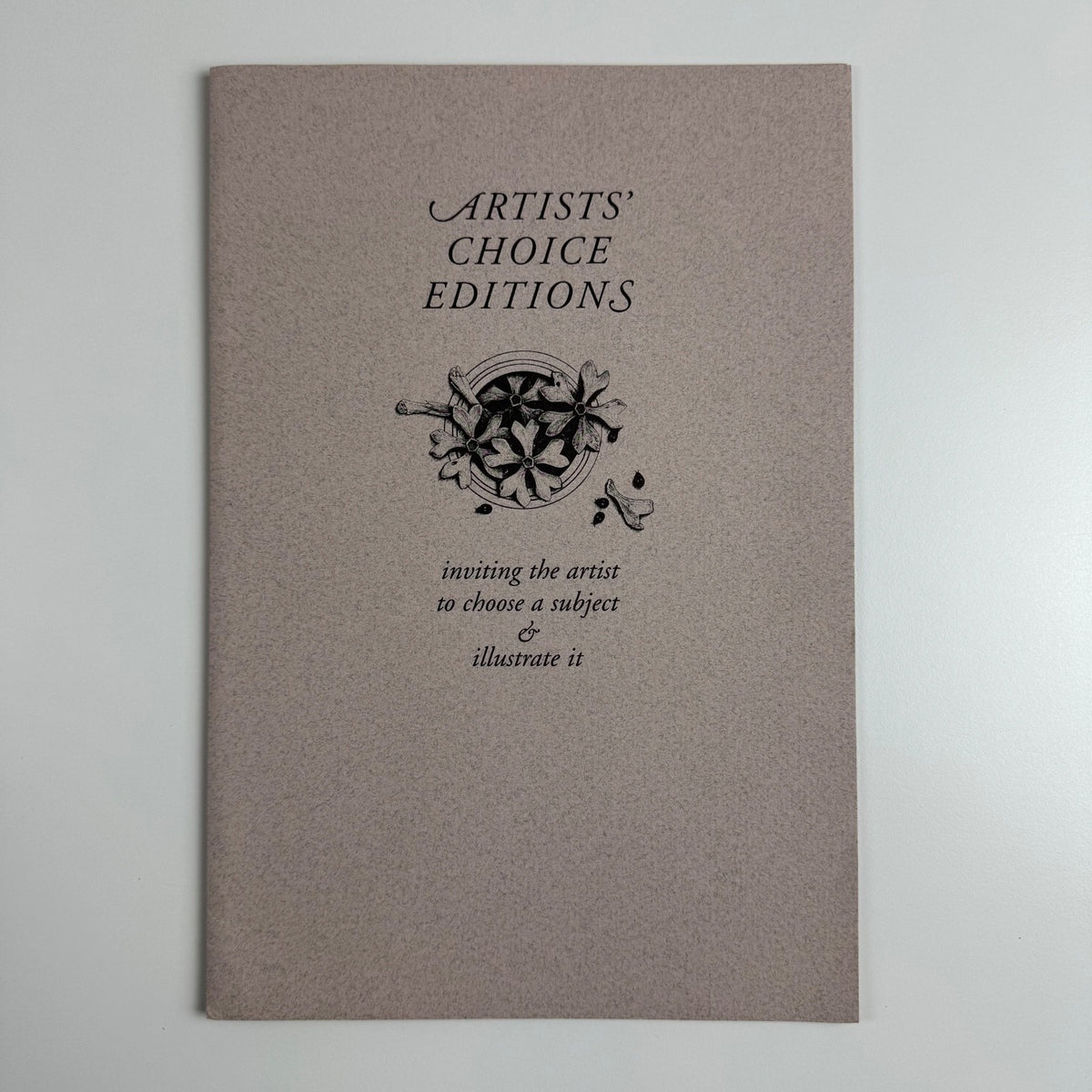 Folder with prospectus and order forms for Artists' Choice Editions. c.2003
