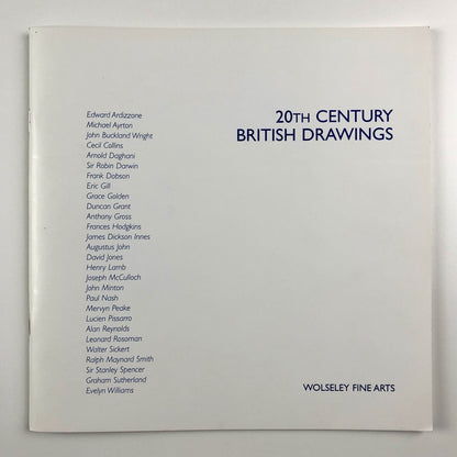 20th Century British Drawings | Wolseley Fine Arts exhibition catalogue, 2003