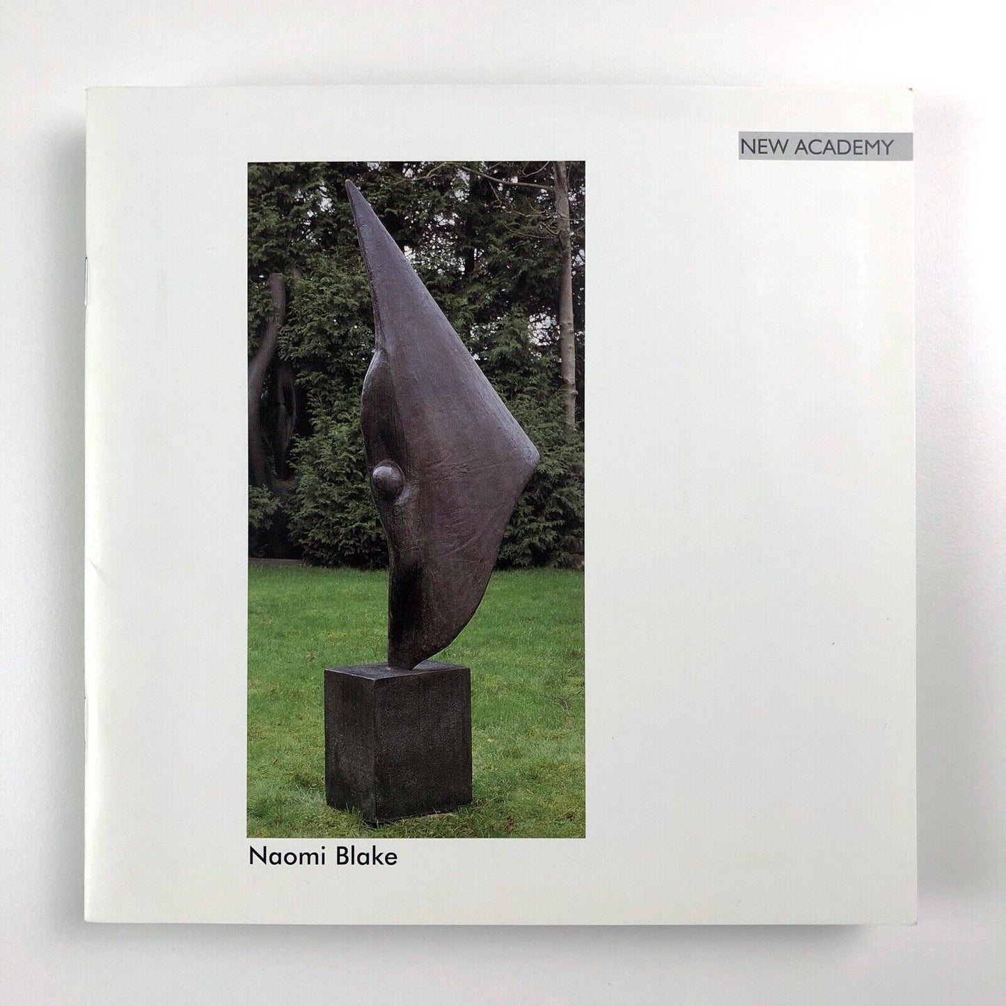 Naomi Blake sculpture | New Academy Gallery & Business Art Galleries catalogue booklet, 2002