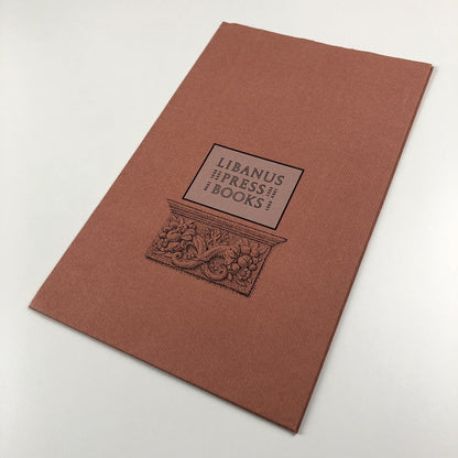 Libanus Press Books 1988-89 promotional folder and five inserts 1988