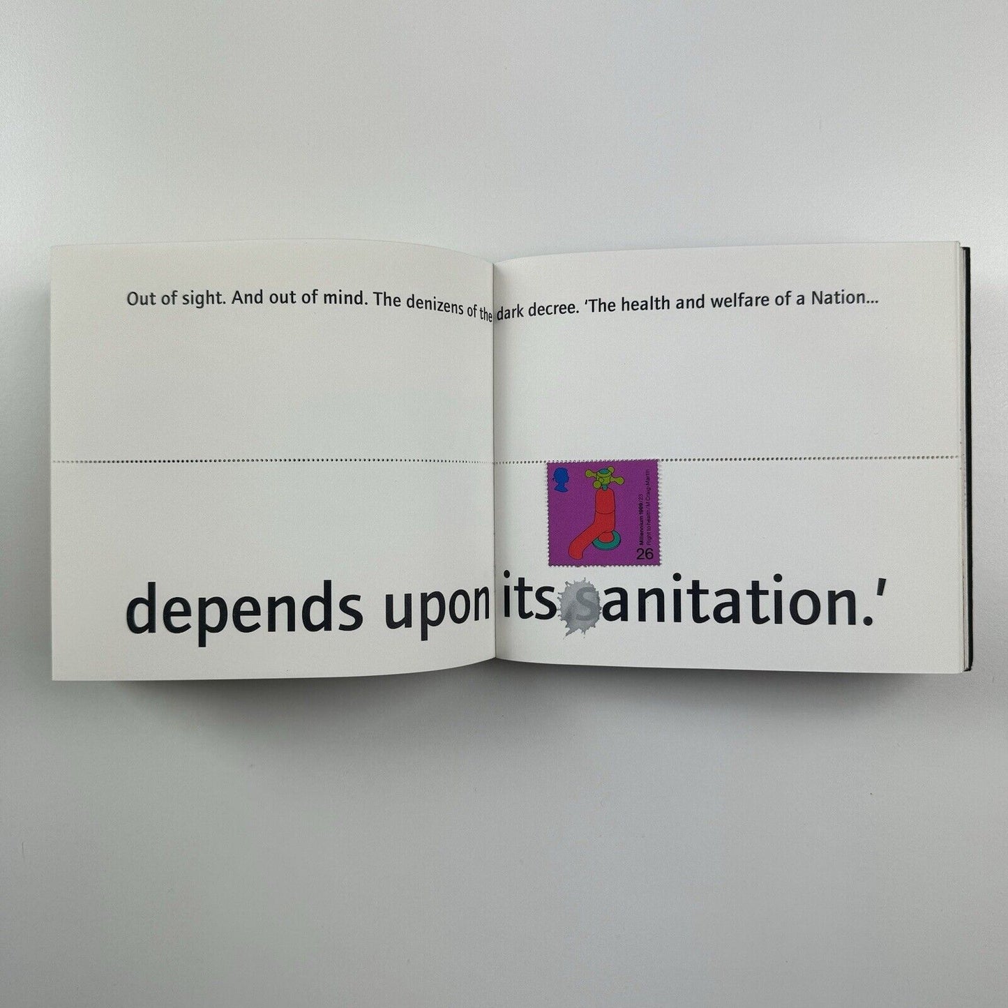 A thousand years A thousand words. A Celebration of the Royal Mail Millennium Stamps project by Michael Benson | The Camberwell Press, 1999