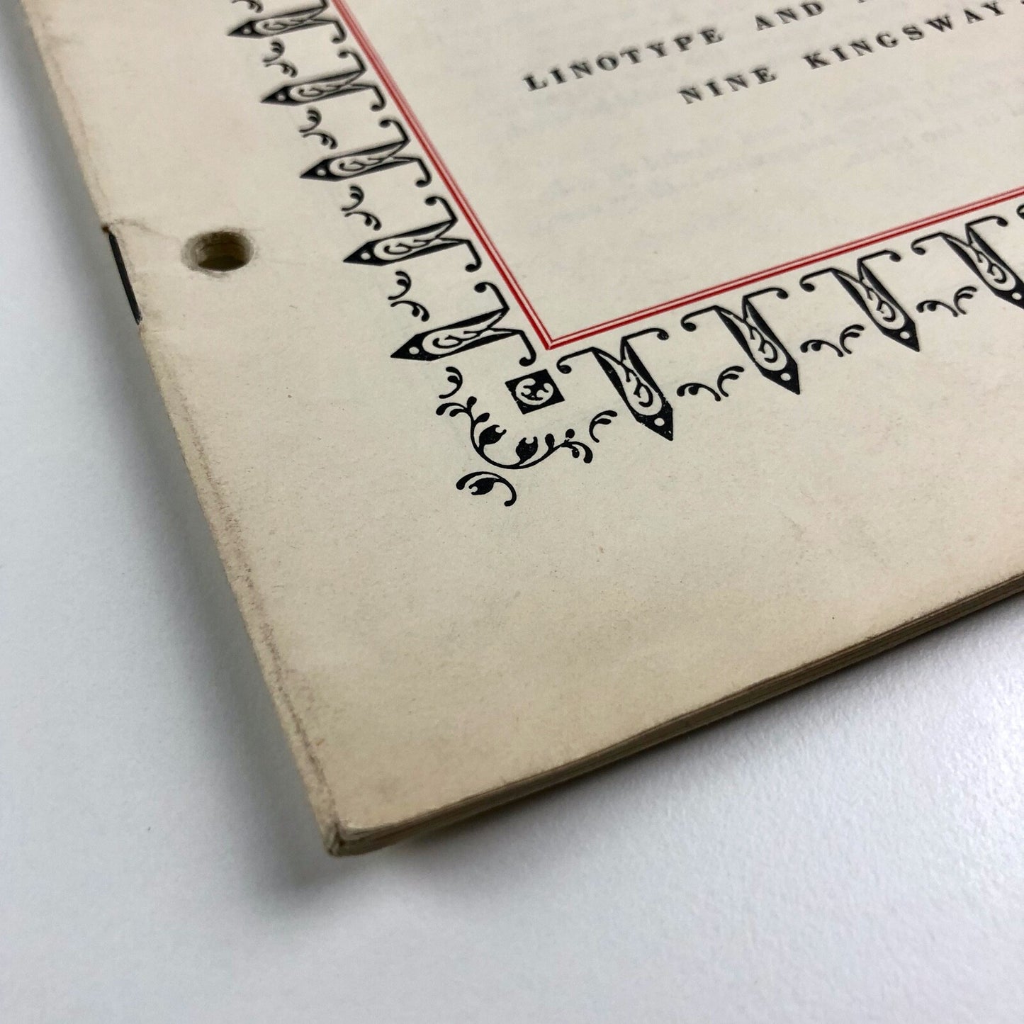Index to Linotype Matrix Founts | Linotype, London booklet 1975