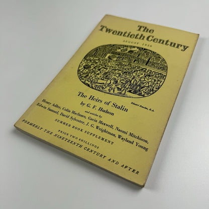 The Twentieth Century – August 1956, Vol. 1956 Vol CLX No 954 | Edward Bawden cover