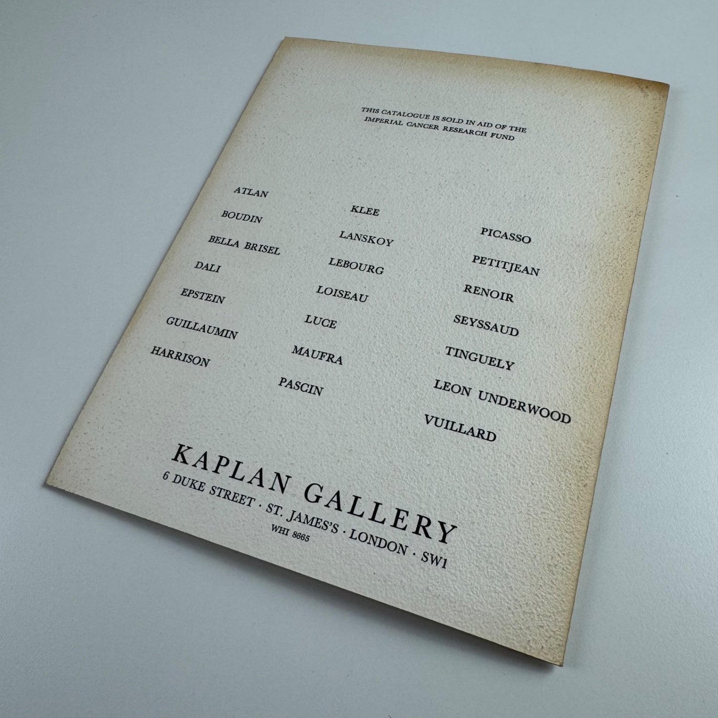 Henri Martin 1860-1943 | Kaplan Gallery, London, July 1961